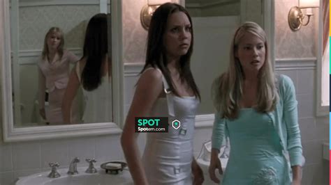 Versace White Buckle Dress worn by Viola (Amanda Bynes) as .